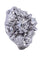 Bague 52 Bague fleur or blanc et diamants 58 Facettes 087651