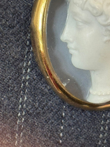 Broche Broche Camée Agate 58 Facettes