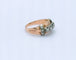 Bague 55.5 Bague bandeau ancienne en or jaune 18K  sertie de diamants 58 Facettes
