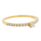 Bague 53 Bague Solitaire Or jaune Diamant 58 Facettes 578723RV