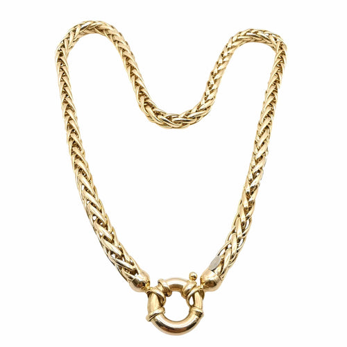 Collier Collier palmier en or jaune 58 Facettes