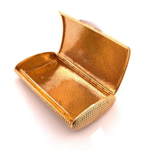 Accessoire Étui vide poche signé André Col or jaune 58 Facettes