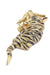 Broche BROCHE TIGRE ÉMAIL ET ÉMERAUDES 58 Facettes 089631