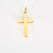 Pendentif Pendentif croix or jaune 58 Facettes GULK186