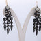 Boucles d'oreilles Boucles d’oreilles anciennes en or 12 kt et argent avec diamants 5,50 ct 58 Facettes