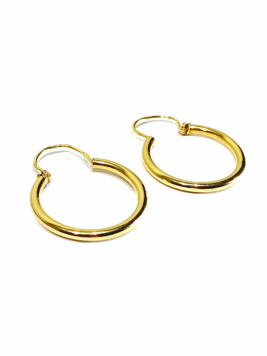 Boucles d'oreilles Paire De Boucles d'Oreilles créole en or 58 Facettes