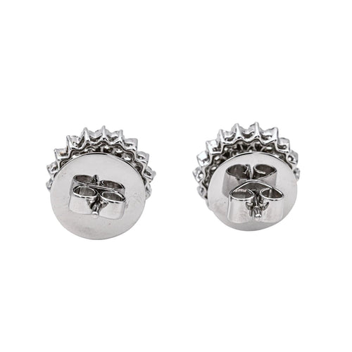 Boucles d'oreilles Boucles d'oreilles Or blanc Diamant 58 Facettes 3970467CN