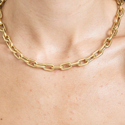 Collier Collier en or jaune 58 Facettes MON0920