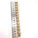 Bracelet Bracelet or jaune diamants et saphirs 58 Facettes