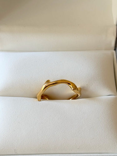 DIOR - Bague Bois de Rose or jaune