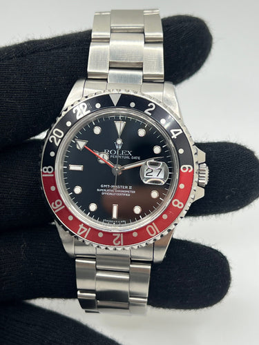 Montre Rolex GMT MASTER II « Coke » 58 Facettes