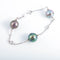 Bracelet BRACELET PERLES DE TAHITI ET DIAMANTS 58 Facettes 0
