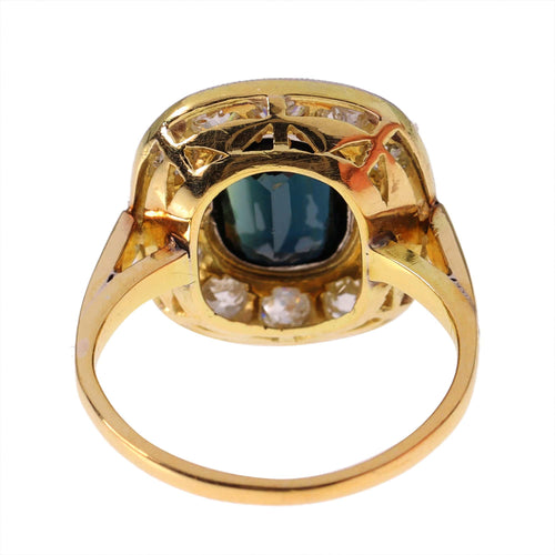 Bague 51 Charme du Vieux Monde : une bague vintage belge pour un lien intemporel 58 Facettes 18351-0023