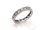Bague 50 Bague Art Déco sertie de diamants old cut en or blanc 18 carats 58 Facettes B776