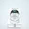 Bague 52 Bague Art Déco en platine ornée d'onyx, de diamants et d'une émeraude 58 Facettes 50389