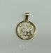 Pendentif Pendentif or jaune 58 Facettes LP732