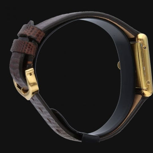 Montre Cartier Montre Tank Vermeil 58 Facettes MT43327