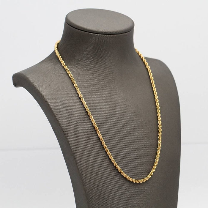 Collier Cordon en or massif 18 carats d'occasion 58 Facettes D363991