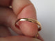 Bague 55 Bague marquise or rose saphir perles 58 Facettes