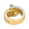 Bague 53 Bague Or jaune, Or blanc Diamant 58 Facettes 4442219RV
