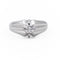 Bague 63 Bague Solitaire Or blanc Diamant 58 Facettes 2133833CN