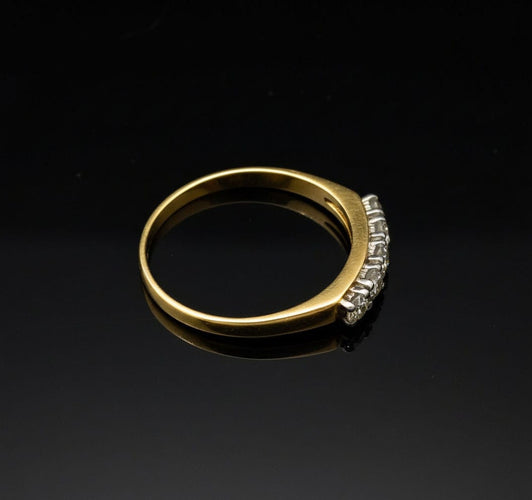 Bague Anneau de rivière des années 1930 58 Facettes