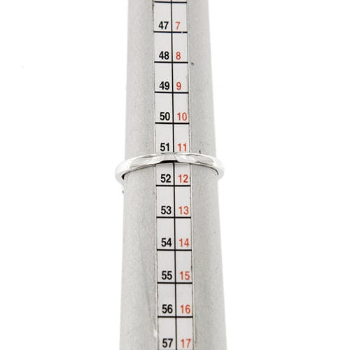 Bague 51 Bague en or blanc avec tanzanite et diamants 58 Facettes 38890