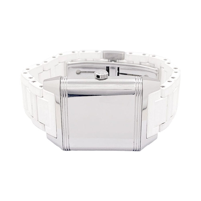 Montre Montre Jaeger Lecoultre "Reverso Squadra" steel, diamonds, caoutchouc. 58 Facettes 33954