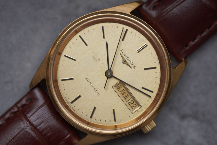 Montre Longines Automatique Day Date 1664 636 58 Facettes