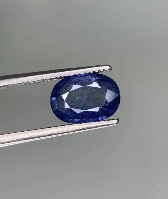 Gemstone Saphir bleu chauffé non traité 2.22cts 58 Facettes 515