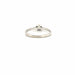 Bague 57 Solitaire Or Blanc & Diamant 58 Facettes 51-GS32358-02