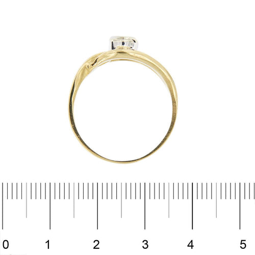 Bague Bague solitaire avec diamant 58 Facettes 25527