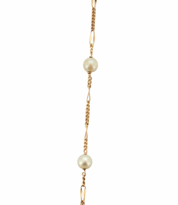 Collier Collier or et perles 58 Facettes BO/230031 RIV