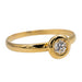 Ring 52.5 Solitaire Ring Yellow Gold Diamond 58 Facettes 2897409CN