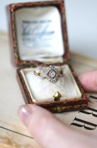 Bague Bague Belle Epoque Infini Diamants 58 Facettes