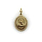 Pendentif Pendentif Orly Marcel Lakshmi en or jaune avec halo de diamants 58 Facettes A2001L