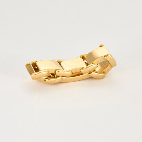 Bague 61 Bague souple or jaune 58 Facettes EL001