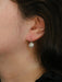 Boucles d'oreilles Boucles d'oreilles dormeuses anciennes perles diamants taille rose 58 Facettes J538