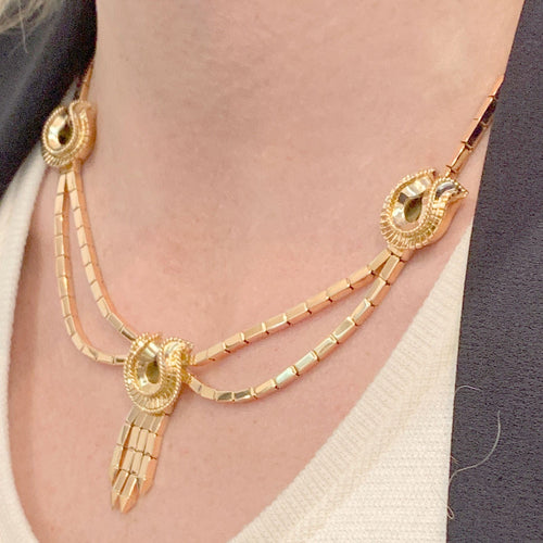 Collier Collier-Sautoir draperie vintage 58 Facettes 34565