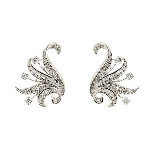 Boucles d'oreilles Boucles d'oreilles à tige en diamant 58 Facettes 38923