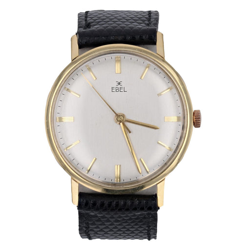 Watch Ebel men's gold watch and its leather strap 58 Facettes 23-164