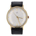 Montre Montre or homme Ebel et son bracelet cuir 58 Facettes 23-164