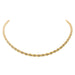 Collier Collier Maille torsadée Or jaune 58 Facettes 3042343CN