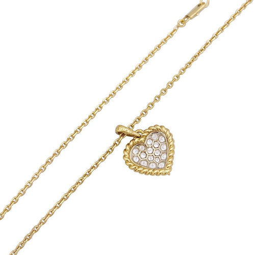 Pendentif Pendentif vintage Van Cleef & Arpels, "Coeur", or jaune, diamants. 58 Facettes 33777