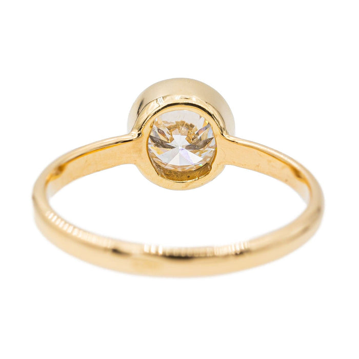 Bague 49.5 Bague Solitaire Or jaune Diamant 58 Facettes 2994739RV