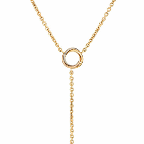 Collier CARTIER - Collier Lariat Trinity Pampilles en or 58 Facettes G14217