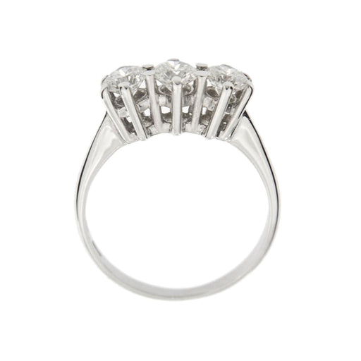 Ring Trilogy ring with diamonds 0,99 ct 58 Facettes 34018