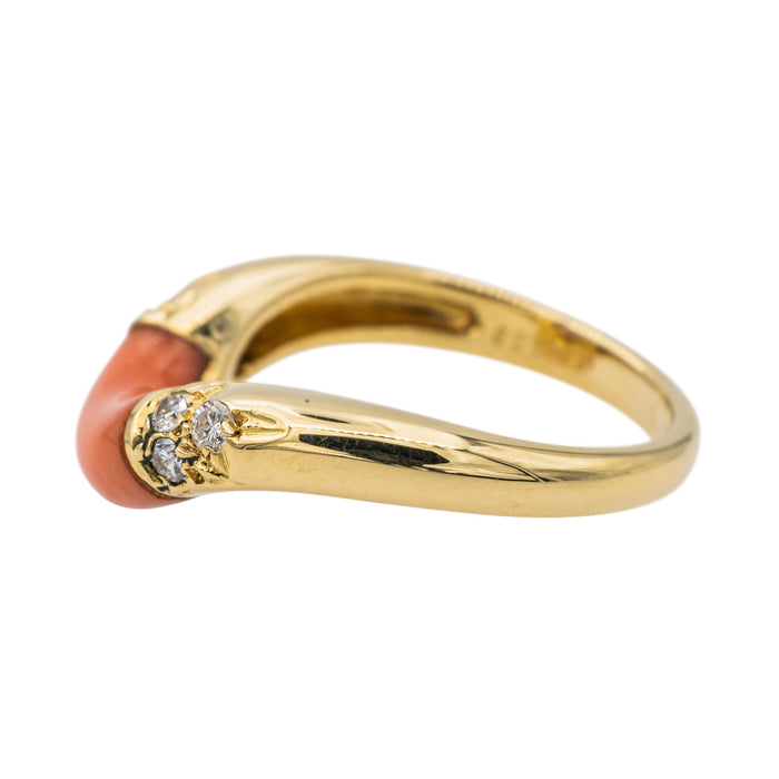 Cartier Bague Or jaune Corail