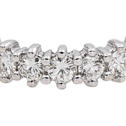 Bague 55 Bague  Alliance américaine  Or blanc Diamant 58 Facettes 4836934CN