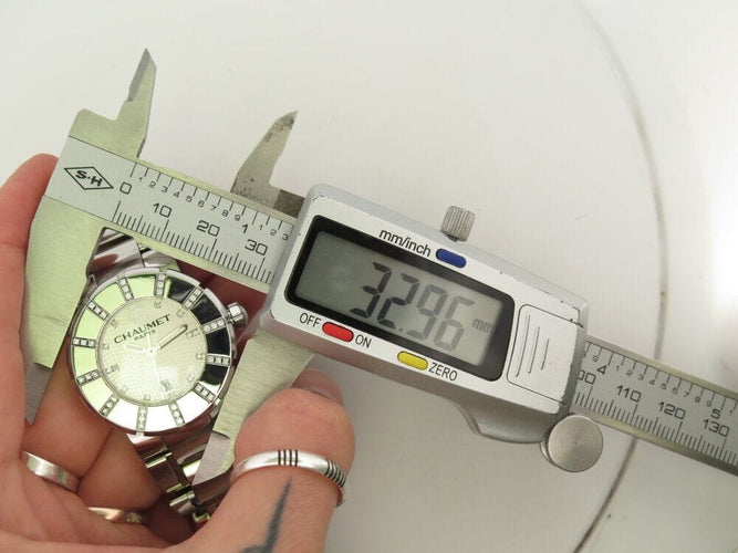 Montre montre CHAUMET class one 622c 48 diamants en acier 33 mm quartz lady 58 Facettes 267497